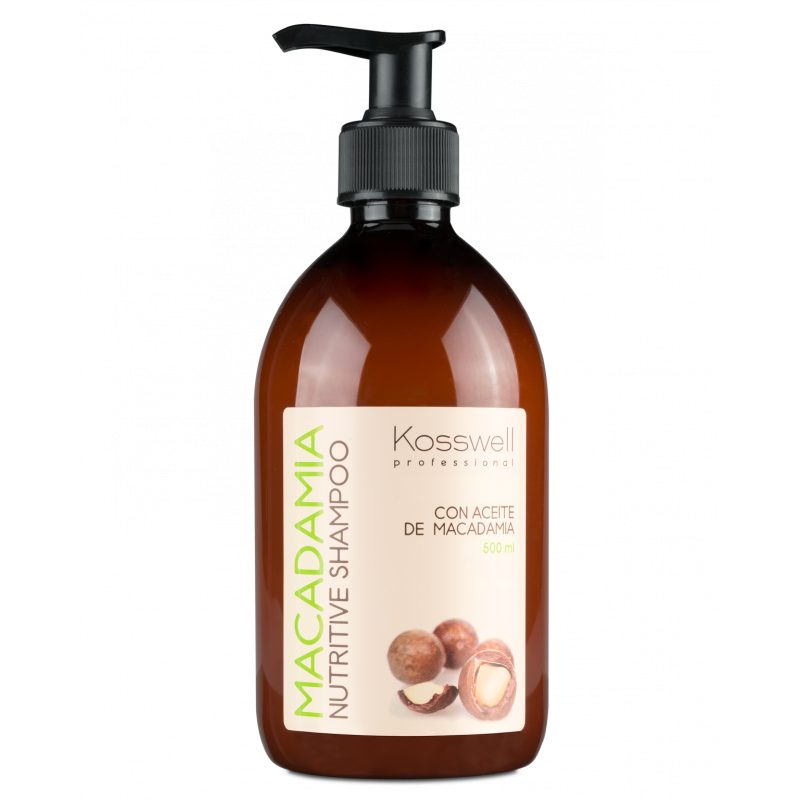 KOSSWELL NUTRITIVE SHAMPOO. CHAMPÚ DE MACADAMIA