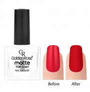 GOLDEN ROSE MATTE TOP COAT NEW